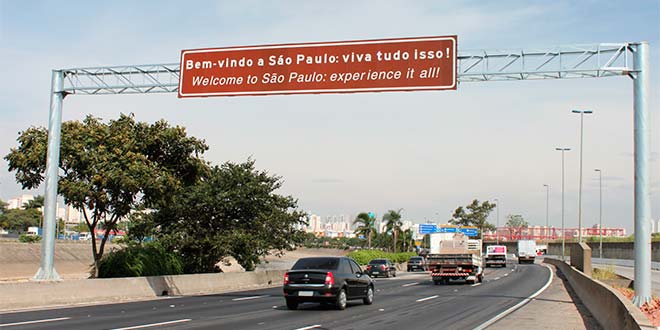 Placa de Boas Vindas